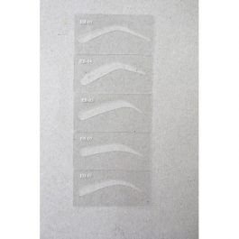 5 Piece Eyebrow Stencil Kit